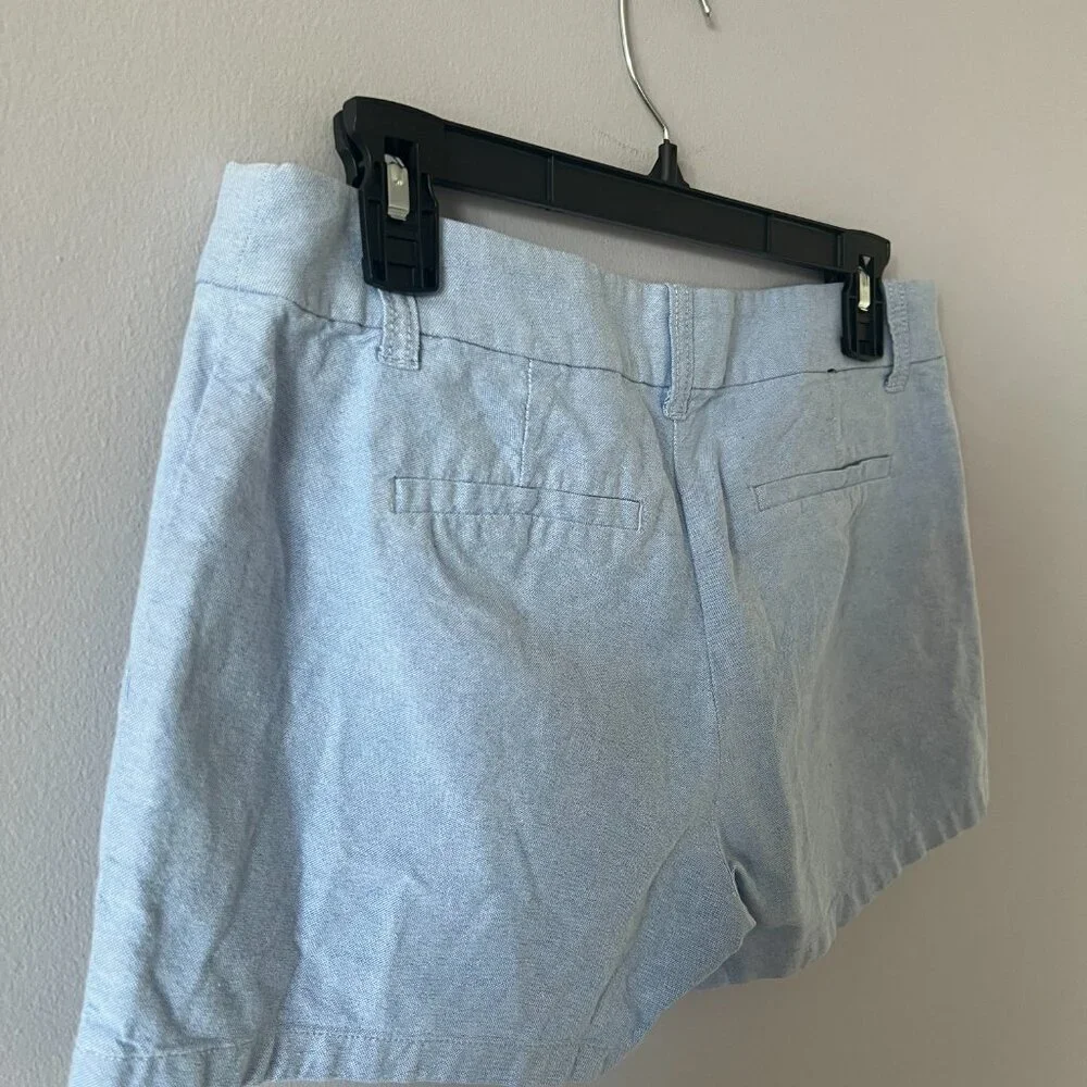 J. Crew Classic Cotton Blue Short - Picture 5 of 6